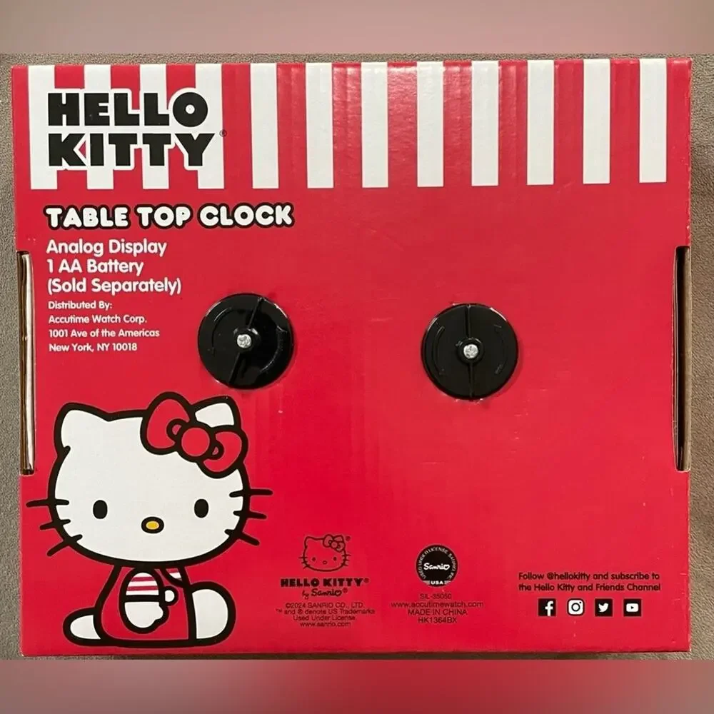 Hello Kitty Table Top clock